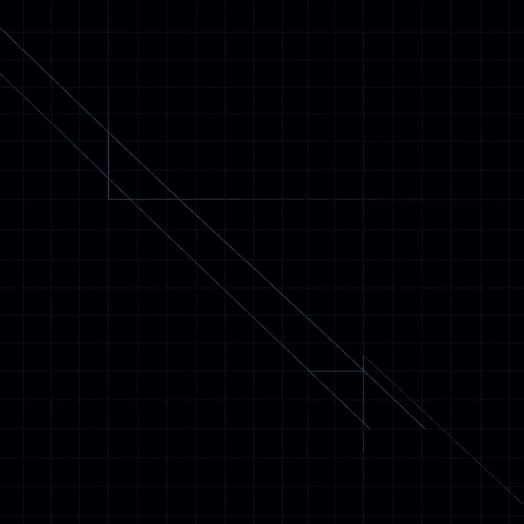 abstract digital grid lines with blue accent color, minimalist futuristic pattern